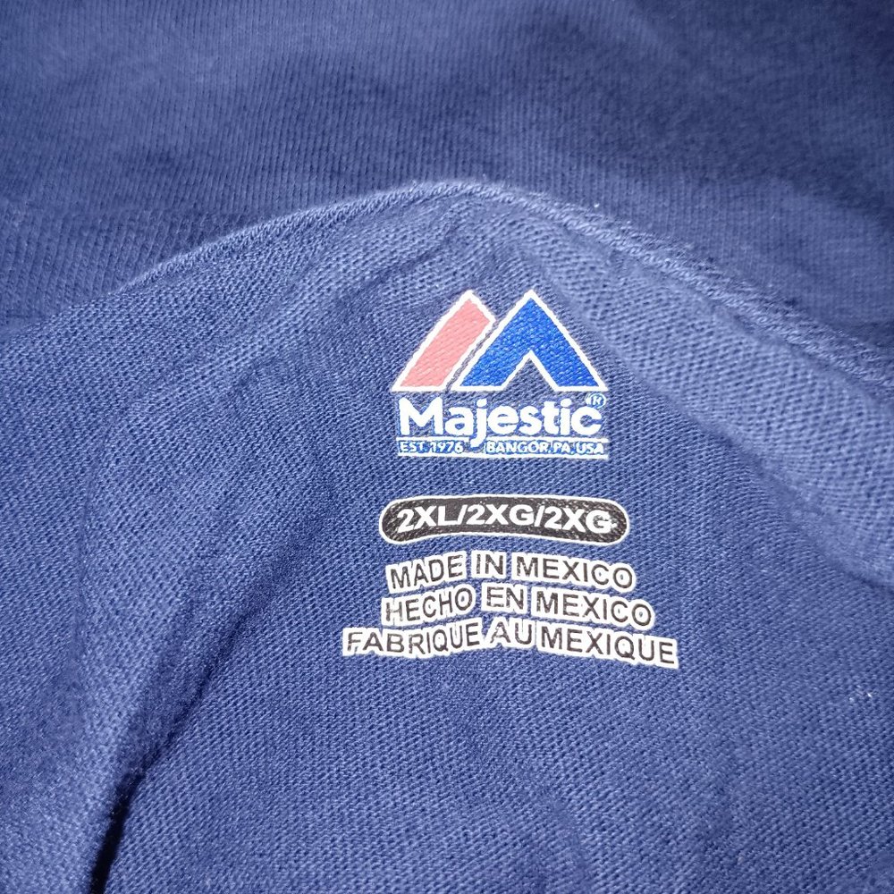 MAJESTIC NEW YORK YANKEES BASEBALL TEAM TEE SHIRT - Picture 6 of 9